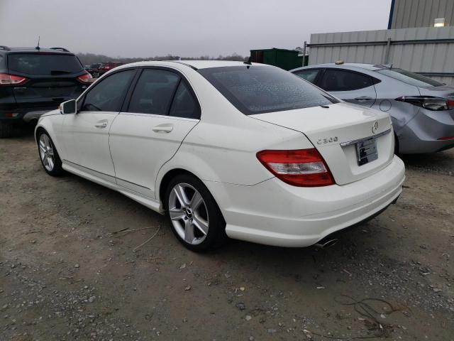 WDDGF8BB0BR159471 - 2011 MERCEDES-BENZ C 300 4MATIC WHITE photo 2