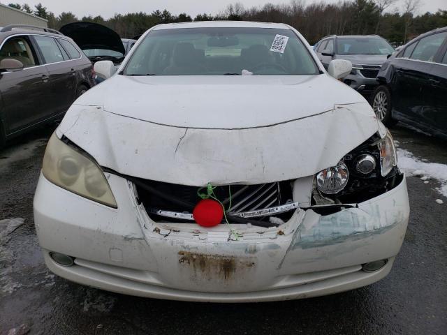 JTHBJ46G482272549 - 2008 LEXUS ES 350 WHITE photo 5