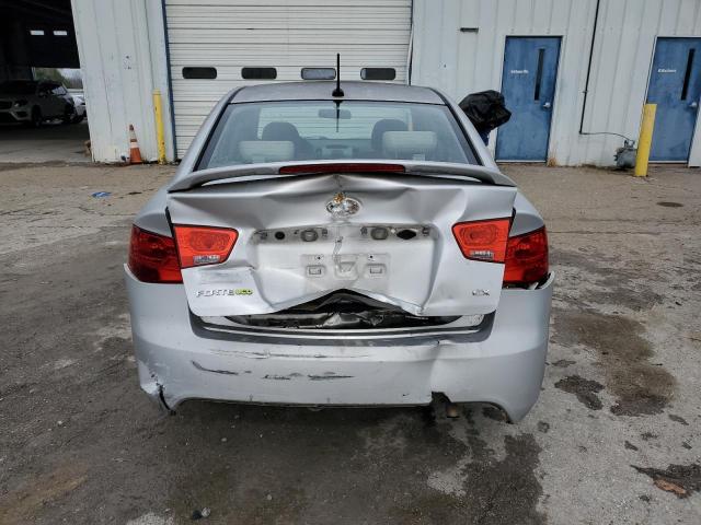 KNAFU4A20D5686844 - 2013 KIA FORTE EX SILVER photo 6