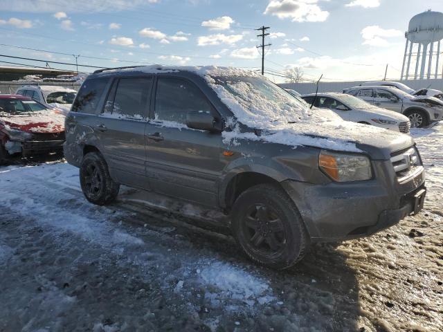 5FNYF18278B032129 - 2008 HONDA PILOT VP GRAY photo 4