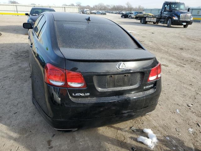 JTHBE96S770018737 - 2007 LEXUS GS 350 BLACK photo 6