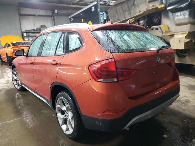 WBAVL1C59EVY10471 - 2014 BMW X1 XDRIVE28I ORANGE photo 2