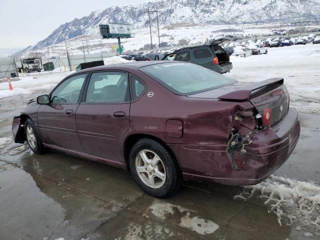 2G1WH52K749378982 - 2004 CHEVROLET IMPALA LS BURGUNDY photo 2