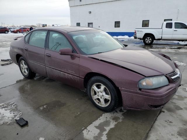 2G1WH52K749378982 - 2004 CHEVROLET IMPALA LS BURGUNDY photo 4