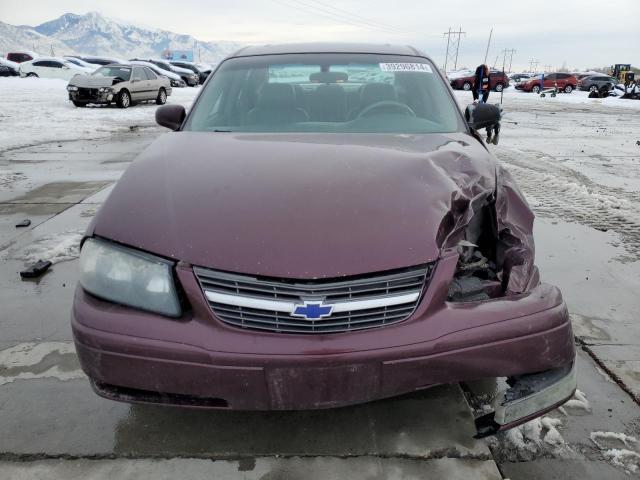 2G1WH52K749378982 - 2004 CHEVROLET IMPALA LS BURGUNDY photo 5