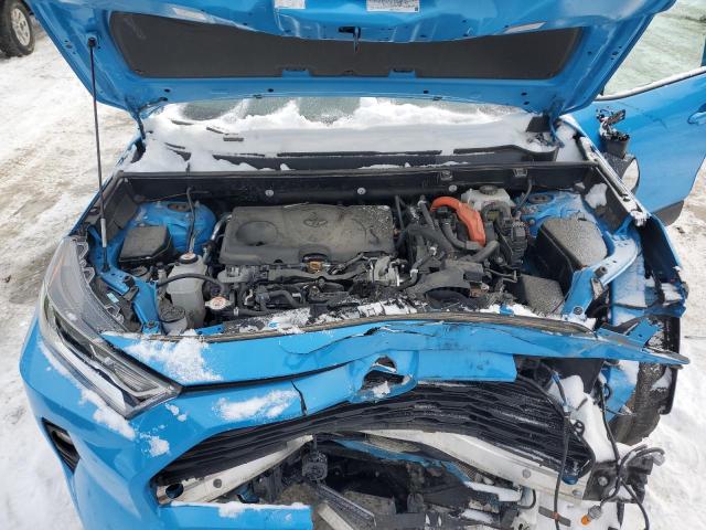 2T3RWRFV7LW085819 - 2020 TOYOTA RAV4 XLE BLUE photo 12