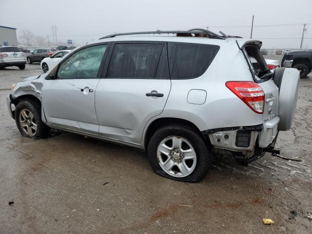 2T3ZF4DVXAW043048 - 2010 TOYOTA RAV4 SILVER photo 2