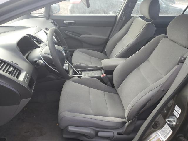 2HGFA16508H516755 - 2008 HONDA CIVIC LX GRAY photo 7