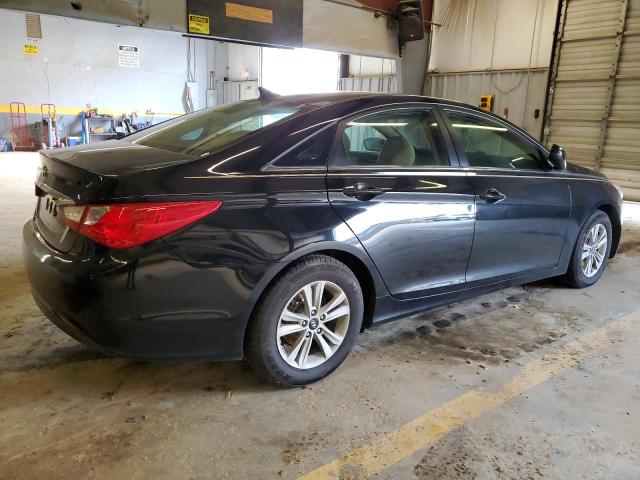 5NPEB4ACXBH151787 - 2011 HYUNDAI SONATA GLS BLACK photo 3