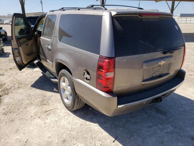 1GNSCKE00BR101775 - 2011 CHEVROLET SUBURBAN C1500 LTZ BROWN photo 3