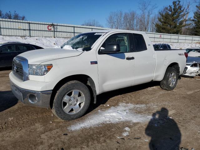 5TBBV54138S517708 - 2008 TOYOTA TUNDRA DOUBLE CAB WHITE photo 1