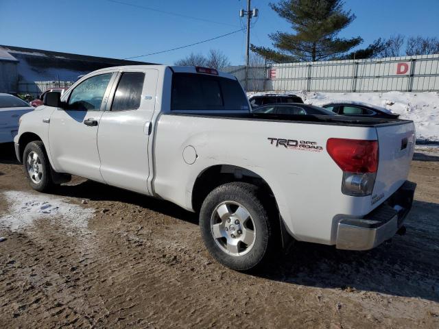 5TBBV54138S517708 - 2008 TOYOTA TUNDRA DOUBLE CAB WHITE photo 2