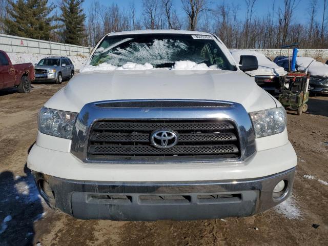 5TBBV54138S517708 - 2008 TOYOTA TUNDRA DOUBLE CAB WHITE photo 5