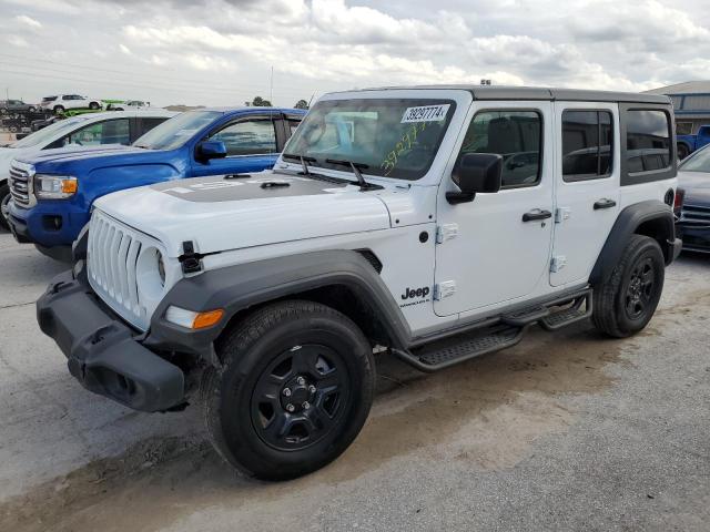 1C4HJXDN8PW533333 - 2023 JEEP WRANGLER SPORT WHITE photo 1