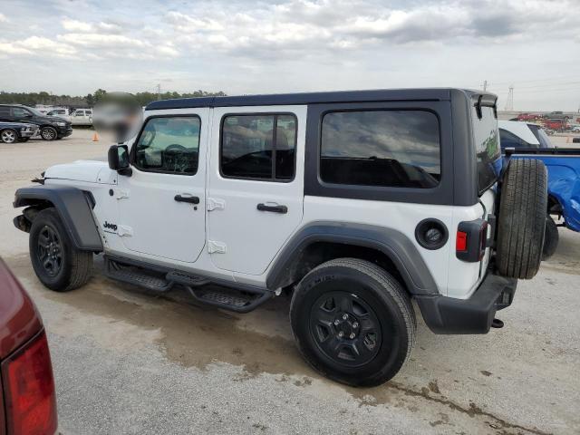 1C4HJXDN8PW533333 - 2023 JEEP WRANGLER SPORT WHITE photo 2