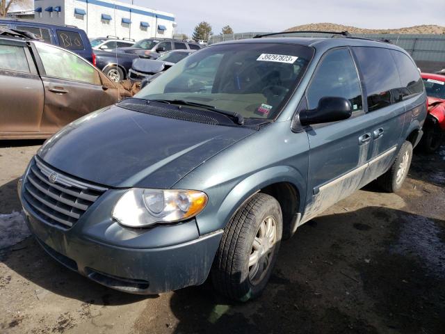 2A4GP54L96R652054 - 2006 CHRYSLER TOWN & COU TOURING ტურკოუსი ფოტო 1