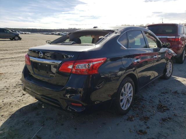 3N1AB7AP3KY385567 - 2019 NISSAN SENTRA S BLACK photo 3