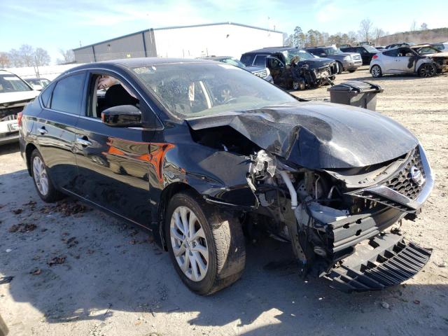 3N1AB7AP3KY385567 - 2019 NISSAN SENTRA S BLACK photo 4