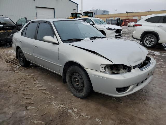 2T1BR12E81C826342 - 2001 TOYOTA COROLLA CE SILVER photo 4