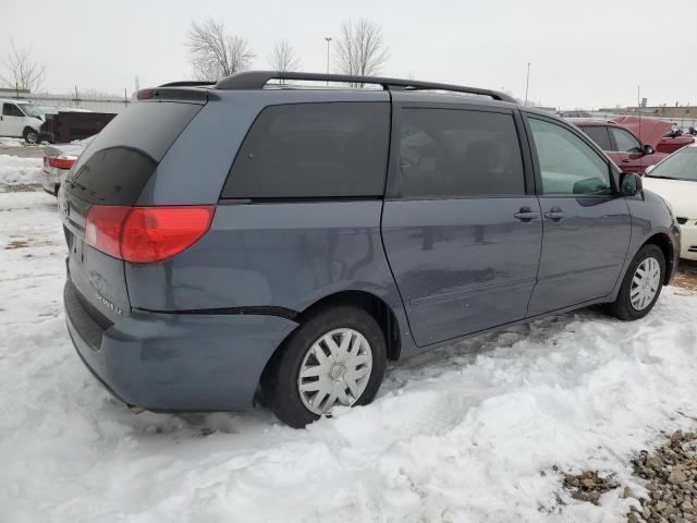 5TDZK23C77S051344 - 2007 TOYOTA SIENNA CE BLUE photo 3