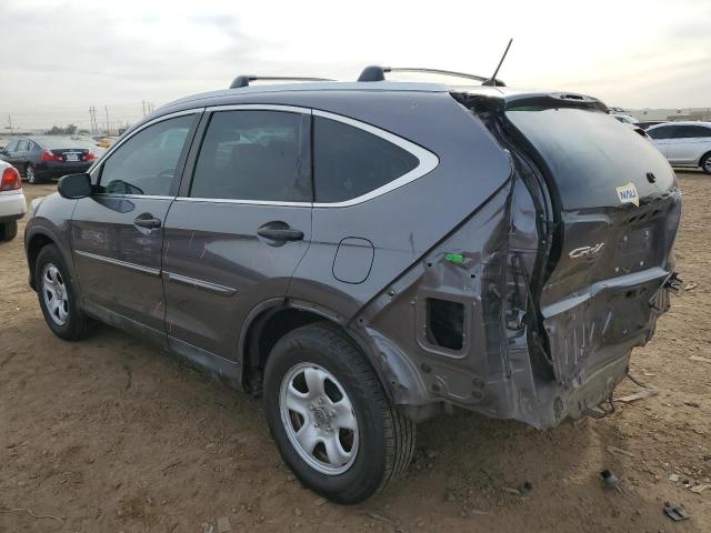 2HKRM3H39GH570121 - 2016 HONDA CR-V LX GRAY photo 2