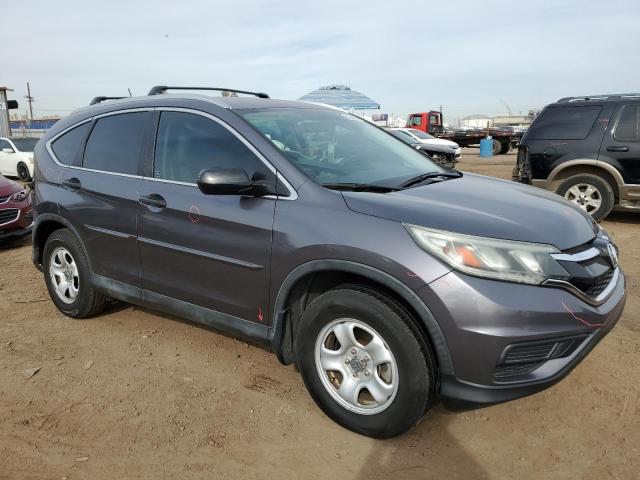 2HKRM3H39GH570121 - 2016 HONDA CR-V LX GRAY photo 4