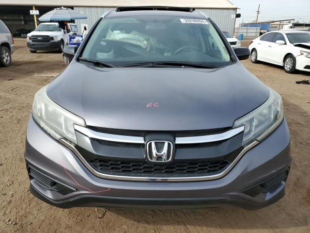 2HKRM3H39GH570121 - 2016 HONDA CR-V LX GRAY photo 5