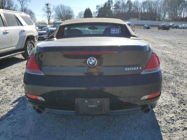 WBAEK13456CN79057 - 2006 BMW 650 I BLACK photo 6