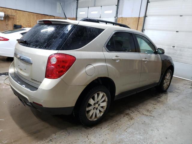 2CNFLNEC7B6381322 - 2011 CHEVROLET EQUINOX LT TAN photo 3