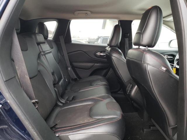 1C4PJMBS8EW278778 - 2014 JEEP CHEROKEE TRAILHAWK BLUE photo 10