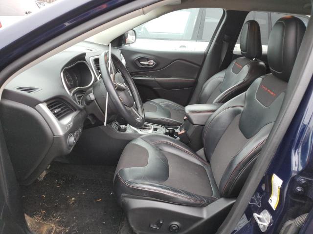 1C4PJMBS8EW278778 - 2014 JEEP CHEROKEE TRAILHAWK BLUE photo 7