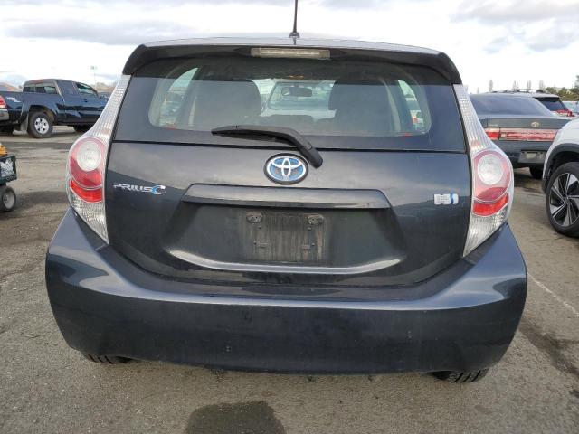 JTDKDTB32D1047794 - 2013 TOYOTA PRIUS C BLACK photo 6