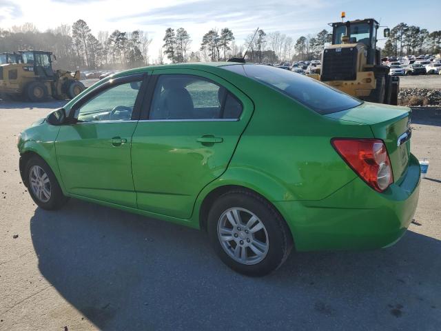 1G1JC5SH6G4136821 - 2016 CHEVROLET SONIC LT GREEN photo 2