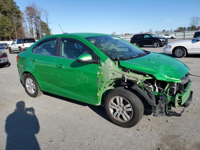 1G1JC5SH6G4136821 - 2016 CHEVROLET SONIC LT GREEN photo 4