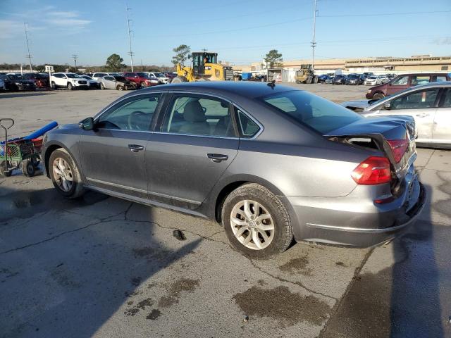 1VWAS7A34GC006423 - 2016 VOLKSWAGEN PASSAT S GRAY photo 2