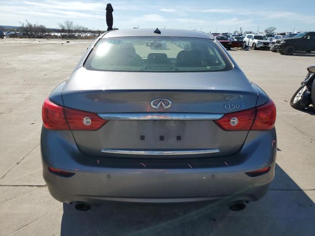 JN1AV7AP7EM692111 - 2014 INFINITI Q50 HYBRID PREMIUM GRAY photo 6