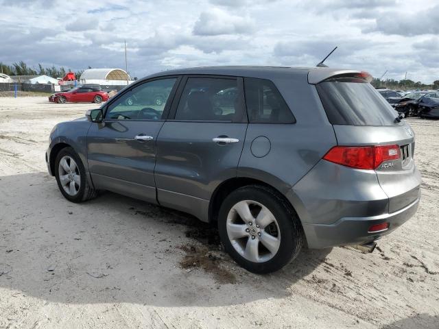 5J8TB18228A001967 - 2008 ACURA RDX GRAY photo 2