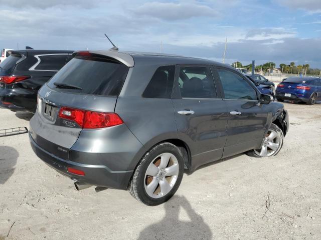 5J8TB18228A001967 - 2008 ACURA RDX GRAY photo 3