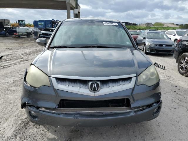 5J8TB18228A001967 - 2008 ACURA RDX GRAY photo 5