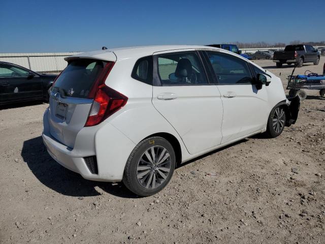 3HGGK5H80FM712192 - 2015 HONDA FIT EX WHITE photo 3