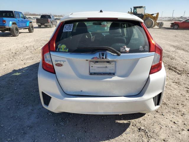 3HGGK5H80FM712192 - 2015 HONDA FIT EX WHITE photo 6