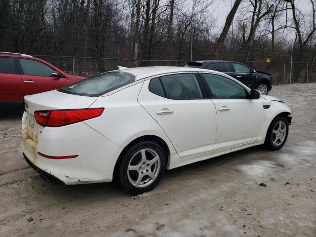 KNAGM4A70E5478853 - 2014 KIA OPTIMA LX WHITE photo 3