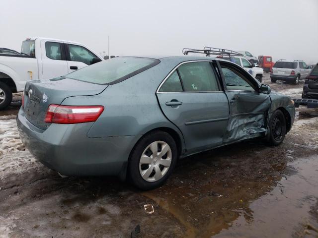 4T1BK46K57U556029 - 2007 TOYOTA CAMRY CE A LE TURQUOISE photo 3