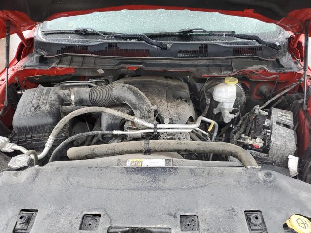 1C6RR6TT9KS571801 - 2019 RAM 1500 CLASS SLT წითელი ფოტო 11