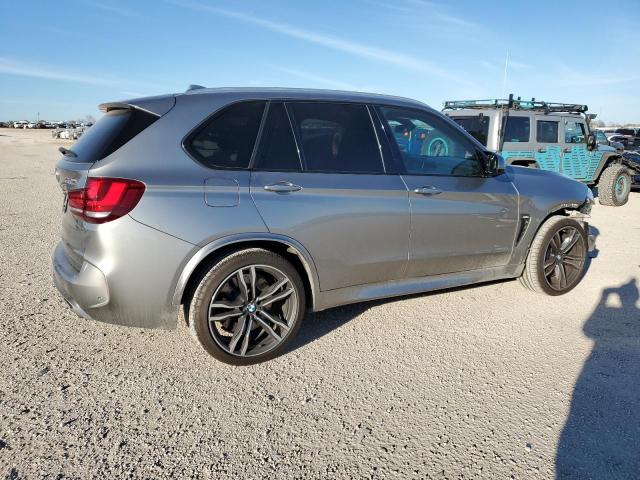 5YMKT6C37H0U39093 - 2017 BMW X5 M GRAY photo 3