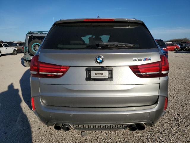 5YMKT6C37H0U39093 - 2017 BMW X5 M GRAY photo 6