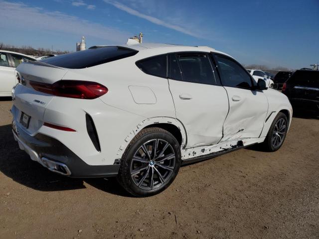 5UXCY6C00P9P19029 - 2023 BMW X6 XDRIVE40I WHITE photo 3