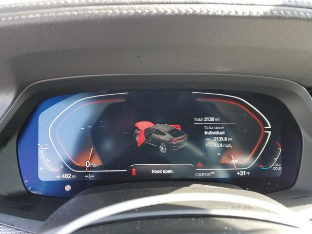 5UXCY6C00P9P19029 - 2023 BMW X6 XDRIVE40I WHITE photo 9