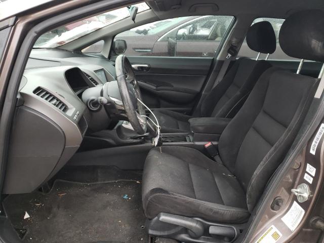 2HGFA1F60AH526426 - 2010 HONDA CIVIC LX-S GRAY photo 7