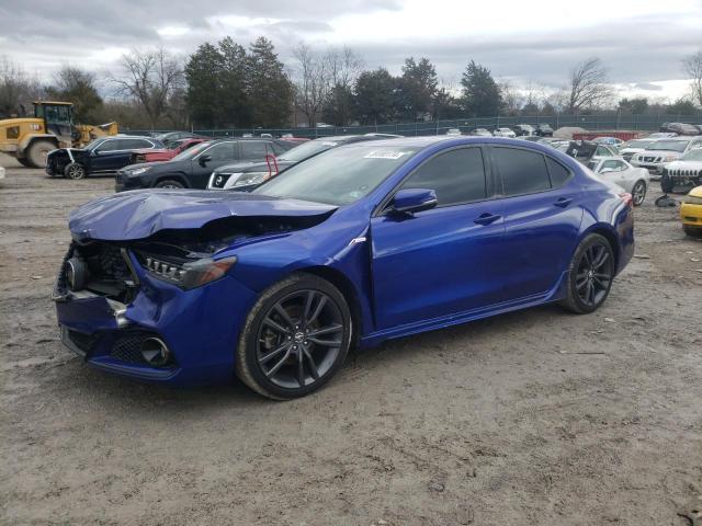 19UUB3F65JA005930 - 2018 ACURA TLX TECH+A BLUE photo 1